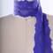 2 Yards Purple Wide Stretch Lace 2.5" Floral Elastic Trim for Lingerie, Overlays & Accents